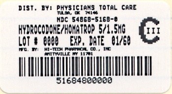 Hydrocodone Bitartrate and Homatropine Methylbromide